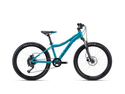 CTM ROCKY 4.0 24 detský bicykel, tmavá tyrkysová