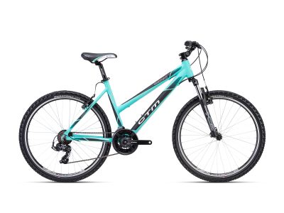 CTM SUZZY 1.0 26 women&amp;#39;s bike, matte turquoise/grey