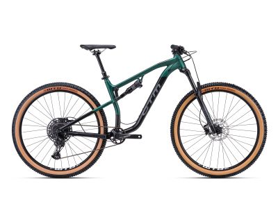 Bicicletă CTM SKAUT 2.0 29, verde închis mat/negru lucios