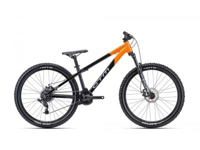 Bicicletă CTM RAPTOR 1.0 26, negru perlat/portocaliu