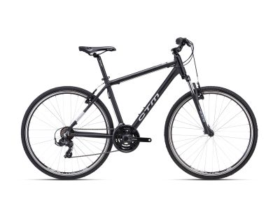CTM TRANZ 1.0 28 bicykel, matná čierna