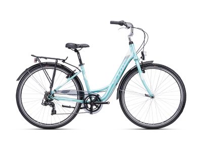 CTM NANCY 28 bike, turquoise pearl/grey