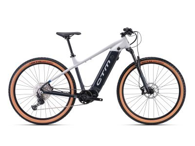 Bicicleta electrica CTM WIRE Pro 29, gri deschis/antracit