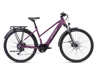 CTM SENZE 28 női elektromos kerékpár, matt lila/meleg szürke