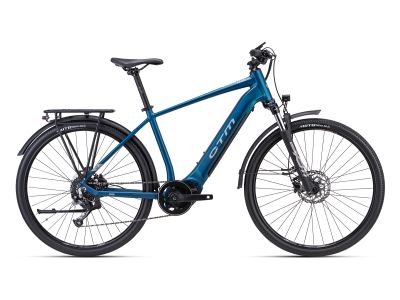 Bicicleta electrica CTM SENZE 28, albastru intens mat perlat