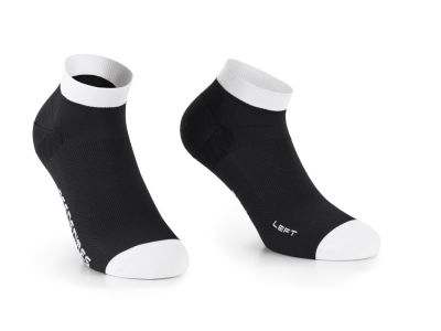 Assos RS SUPERLEGER low ponožky, black series