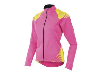 Pearl Izumi Elite Softshell 180 women&amp;#39;s jacket, screaming pink/yellow
