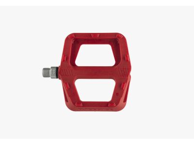 Race Face Ride platform pedals, red