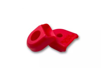 Race Face Crank Boot crank guards, small, red
