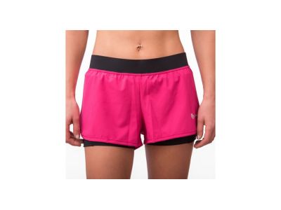 Sensor Trail Damenshorts, rosa/schwarz