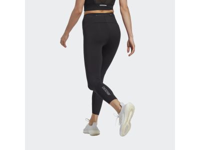 adidas ADIZERO SOLID T női leggings, fekete