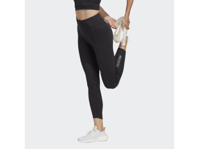 adidas ADIZERO SOLID T női leggings, fekete