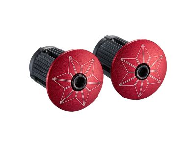 Supacaz Super Sticky Kush Star Fade Lenkerband, 2.5 mm, rot