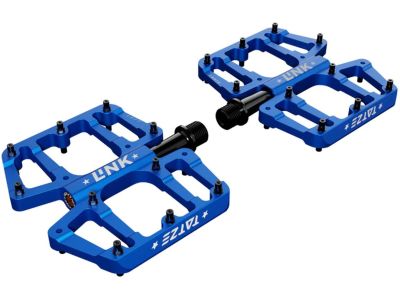 TATZE LINK Titan platform pedals, blue