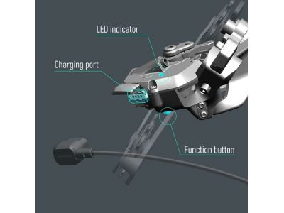 Shimano Dura Ace RD-R9250 Di2 Shadow RD derailleur, 12-wheel, long arm (GS)