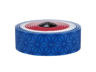 Supacaz Super Sticky wrap, white/blue/red