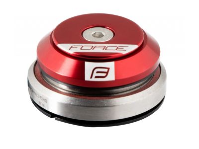 FORCE TAPER head assembly 1 1/8&amp;quot;-1 1/2&amp;quot; integrated, red