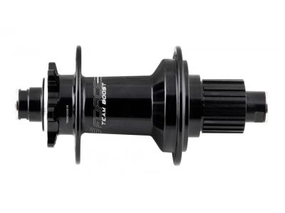 Butuc spate FORCE TEAM BOOST X12, 6 găuri, 28 găuri, piuliță Shimano MS