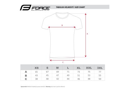 FORCE SENSE póló, fekete/fehér mintás