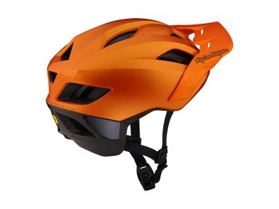 Troy Lee Designs Flowline SE MIPS Helmet, Radian Orange/Dark Grey