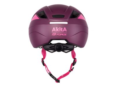 FORCE AKITA children's helmet, purple/pink