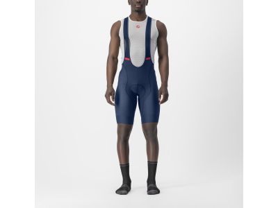 Castelli COMPETIZIONE Shorts mit Trägern, belgisch blau