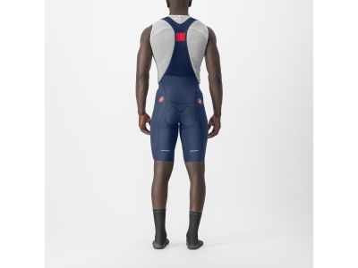 Castelli COMPETIZIONE Shorts mit Trägern, belgisch blau