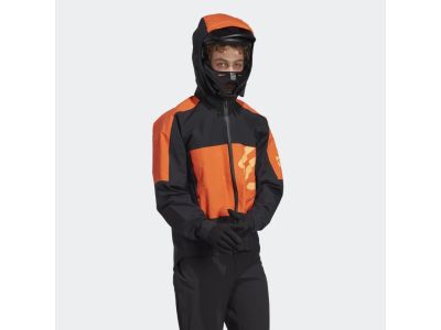 Five Ten Rain jacket, Black/Semi Impact Orange