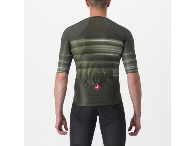 Koszulka rowerowa Castelli CLIMBER&#39;S 3.0 SL2, ciemnozielona