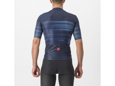 Koszulka rowerowa Castelli CLIMBER&#39;S 3.0 SL2, kolor belgijski niebieski