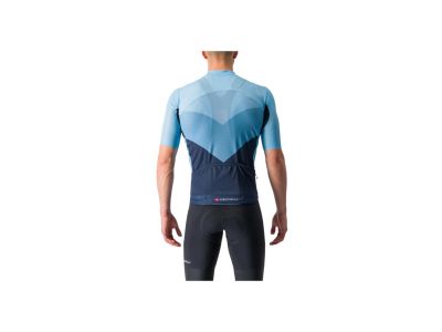Castelli Endurance Pro 2 jersey, cyan/dark blue