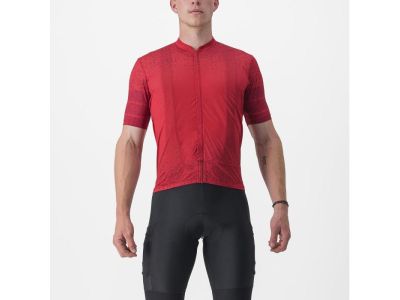 Castelli UNLIMITED TERRA jersey, dark red