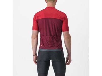 Castelli UNLIMITED ENTRATA jersey, dark red
