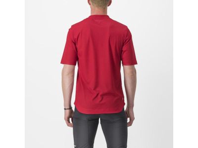 Castelli TRAIL TECH TEE 2 jersey, dark red