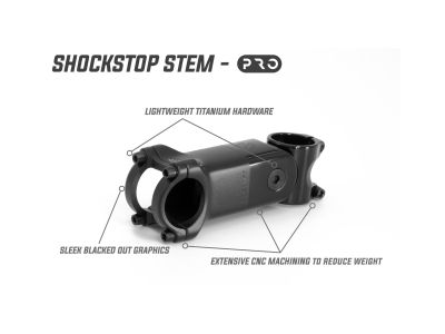 Pipă de suspensie Redshift ShockStop PRO, Ø-31.8 mm, 110 mm, +/- 6°
