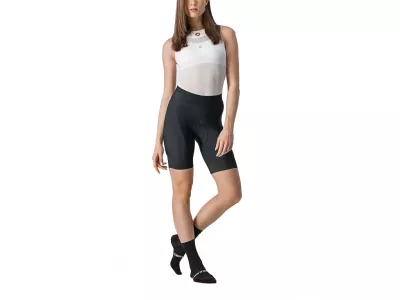 Castelli PRIMA Damenhose, Schwarz/Hibiskus