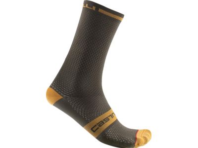 Castelli SUPERLEGGERA T 18 ponožky, tmavozelená