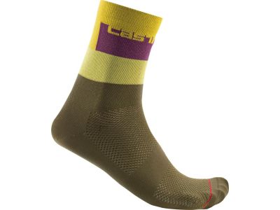 Castelli BLOCCO Socken, Avocado