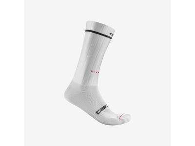 Castelli FAST FEET 2 zokni, fehér