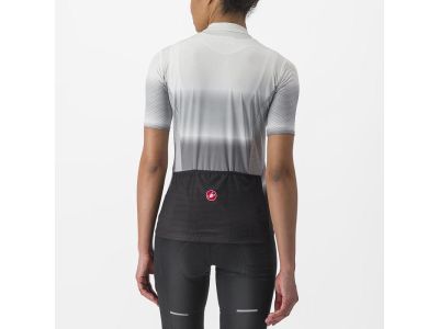 Damska koszulka rowerowa Castelli DOLCE, kość słoniowa/czarna