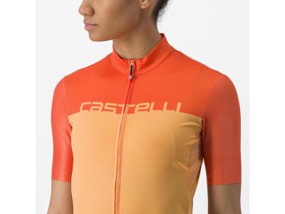 Castelli VELOCISSIMA women&#39;s jersey, orange