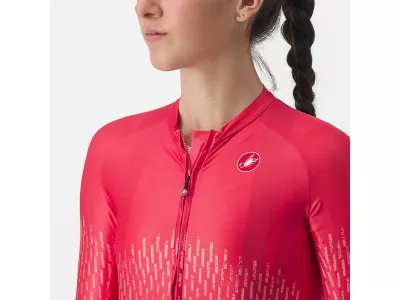 Castelli AERO PRO women's jersey, hibiscus