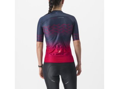 Damska koszulka rowerowa Castelli CLIMBER&#39;S 2.0 w kolorze belgijskiego błękitu
