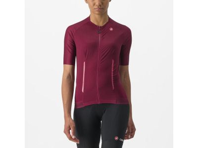Castelli ENDURANCE W women&amp;#39;s jersey, burgundy