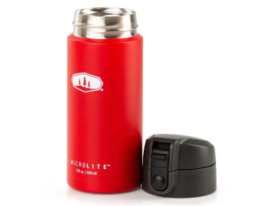 GSI Outdoors Microlite 350 Flip thermal mug, 350 ml, red
