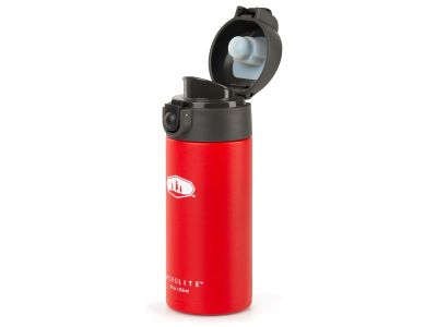 GSI Outdoors Microlite 350 Flip thermal mug, 350 ml, red