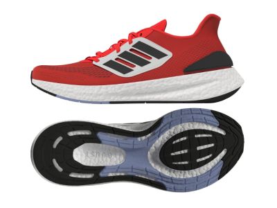 Adidas PUREBOOST 22 shoes, solred/carbon/red-orange/black