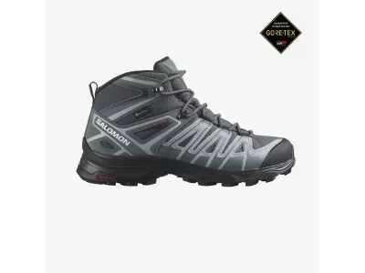 Salomon X ULTRA PIONEER MID GTX dámské boty, ebony/stormy weather/wine tasting