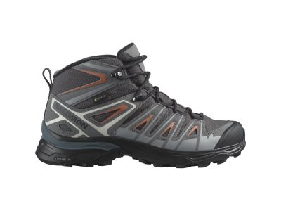 Salomon X ULTRA PIONEER MID GTX women&amp;#39;s shoes, magnet/quiet shade/coral gold