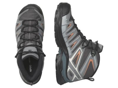 Salomon X ULTRA PIONEER MID GTX dámske topánky, magnet/quiet shade/coral gold